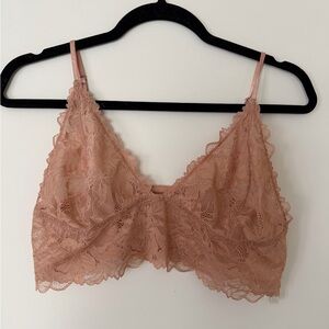 Free People Everyday Lace Longline Bralette